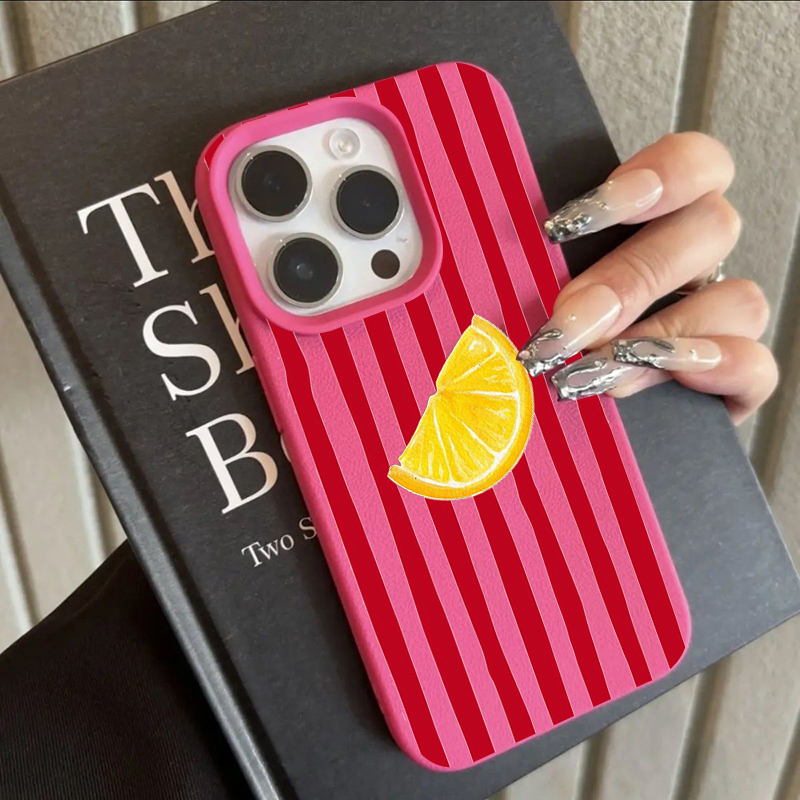 Phone Cases Otterbox - Fashion Lemon Pattern TPU Silicone Phone