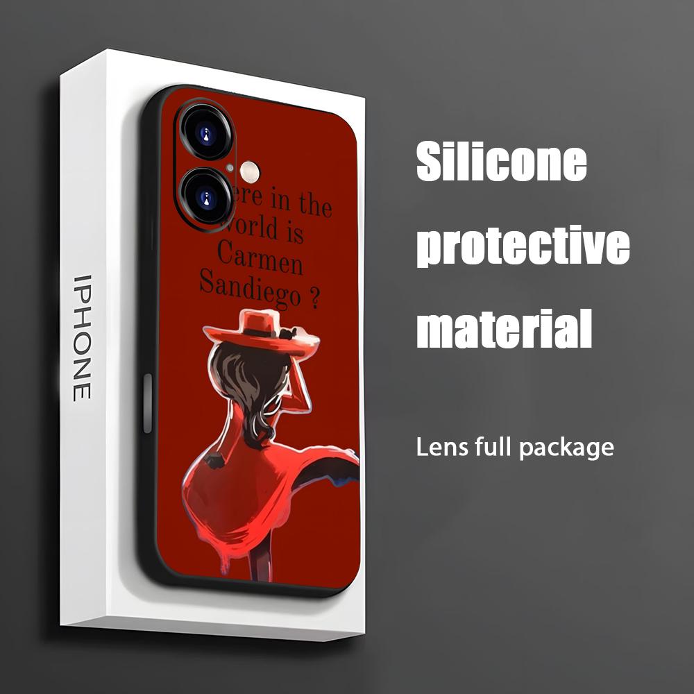 Phone Cases Otterbox - Hot Carmen Sandiego Cartoon Phone Case