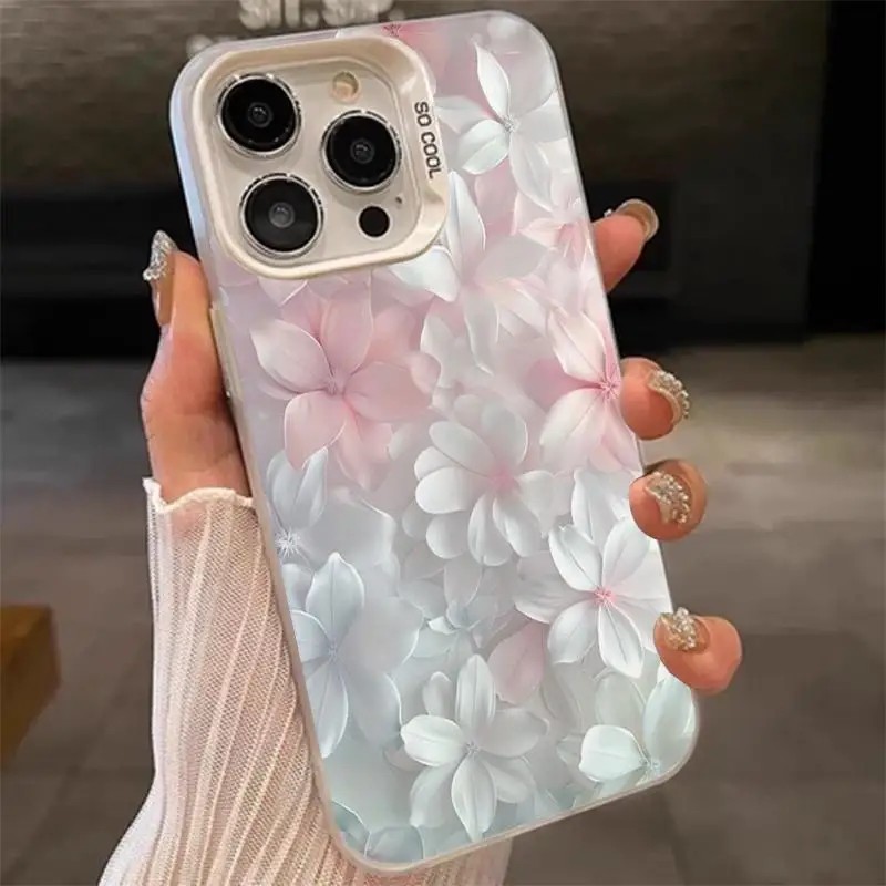 Phone Cases Otterbox - Pink Flower Case for iPhone 15Pro