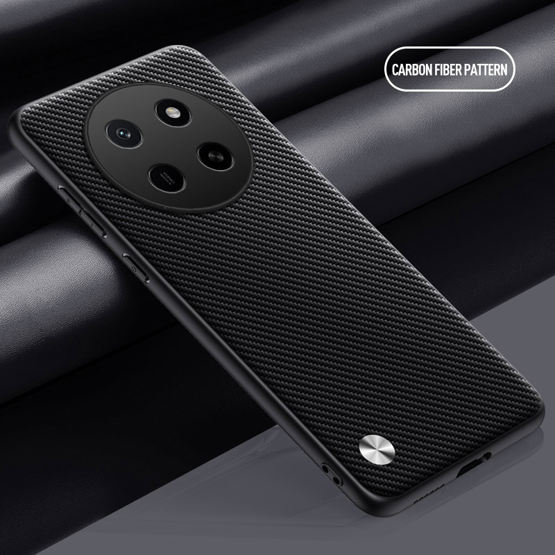 Huawei Mate 60 - Plain PU Leather Phone Case for