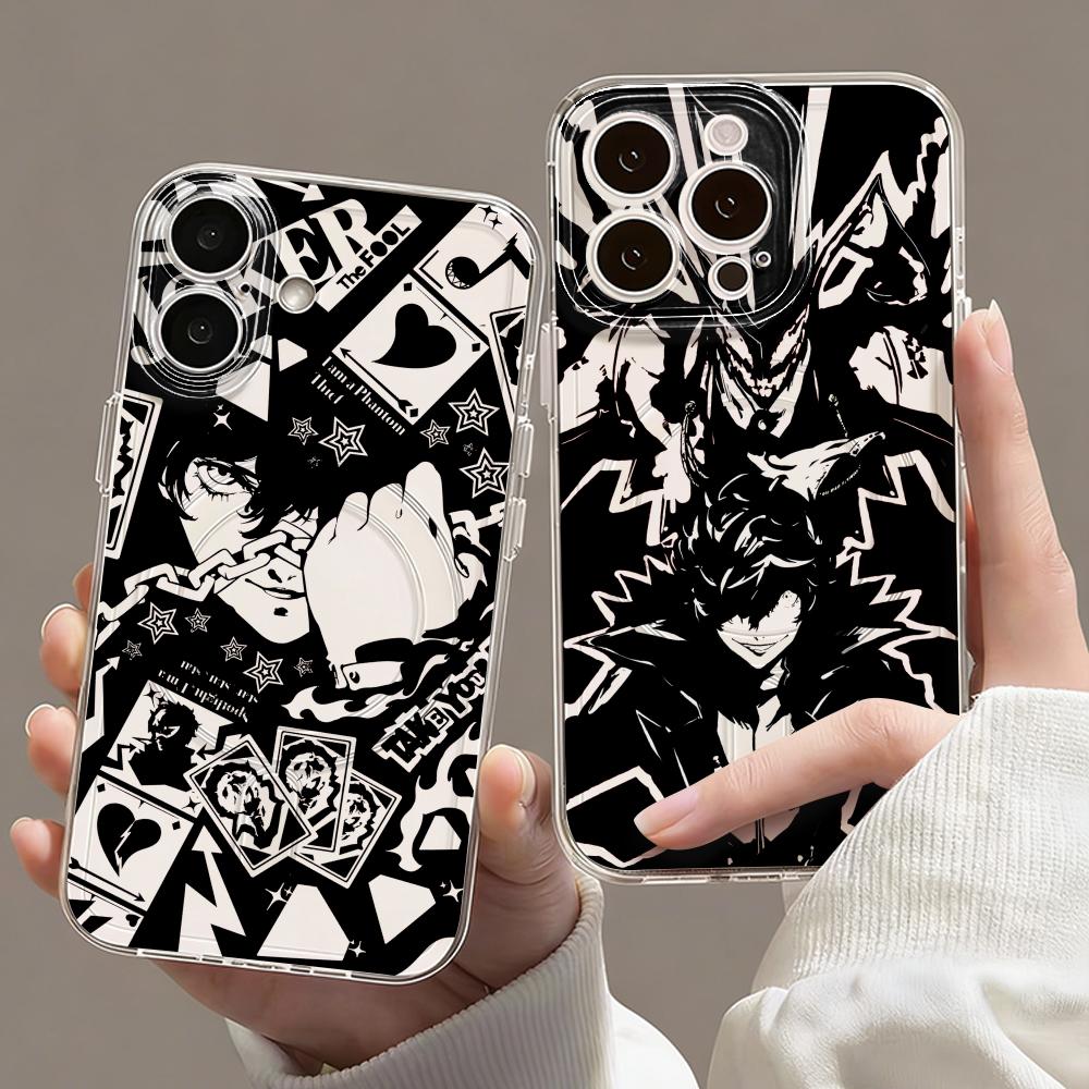 Phone Cases Iphone 15 Pro Max - Game P-Persona 5 Phone Case Magnetic