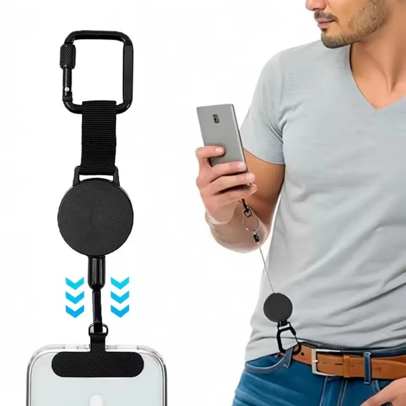 Phone Cases With Straps - Retractable Anti-Theft Outdoor Phone Holder Cellphone