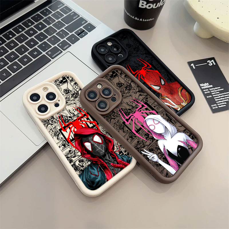 Spiderman Miles Morales Gwen M - Phone Cases Iphone 15 Pro Max 评论和价格