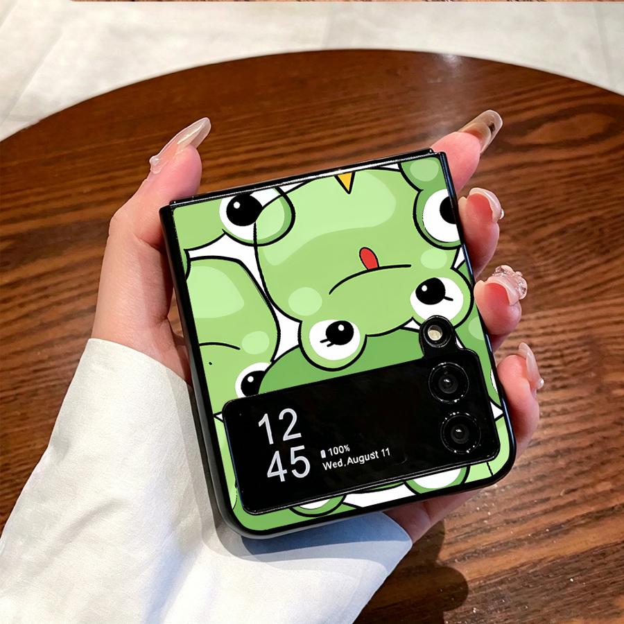 Full Cover Frog Design Phone C - Phone Cases Z Flip 7 评论和价格