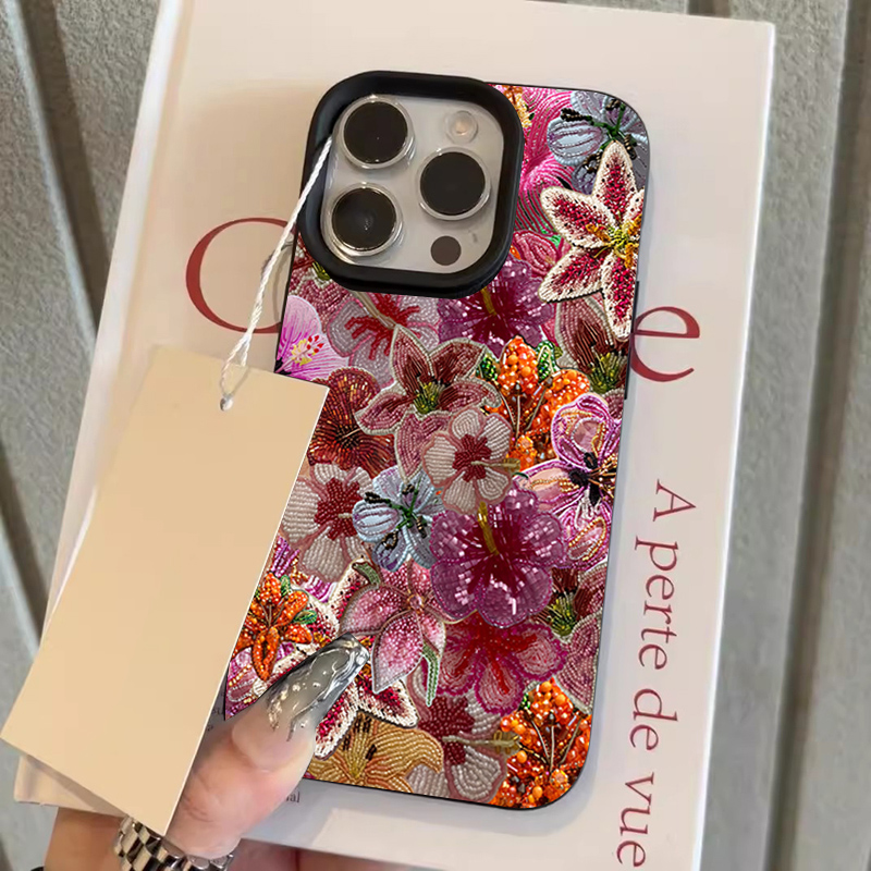 Luxurious Beaded Flower Lychee - Phone Cases Luxury 评论和价格