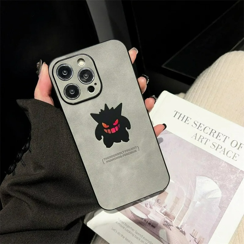 Cartoon Anime Gengar Leather T - Phone Cases Otterbox 评论和价格