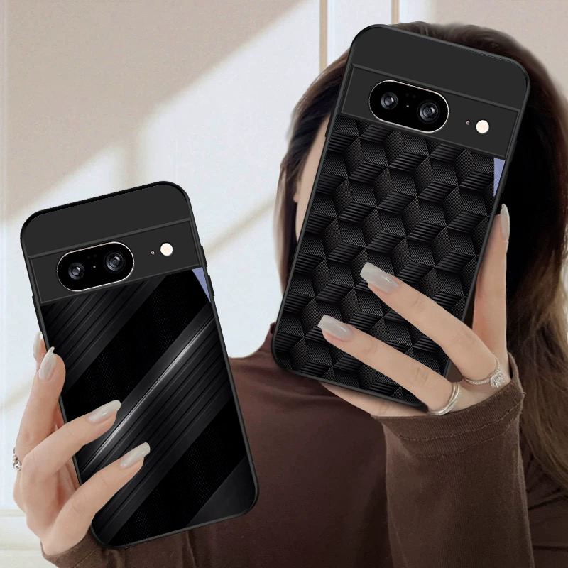 Dark geometric texture For Goo - Phone Cases Google Pixel 7 评论和价格