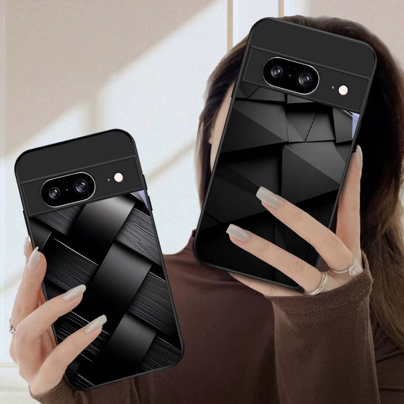 Dark geometric texture For Goo - Phone Cases Google Pixel 7 评论和价格