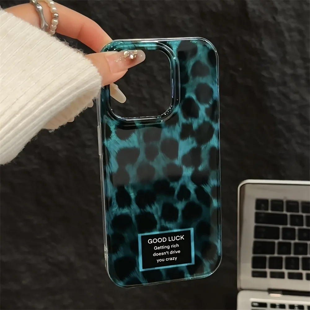 Retro Laser Cute Leopard Print - Phone Cases Otterbox 评论和价格