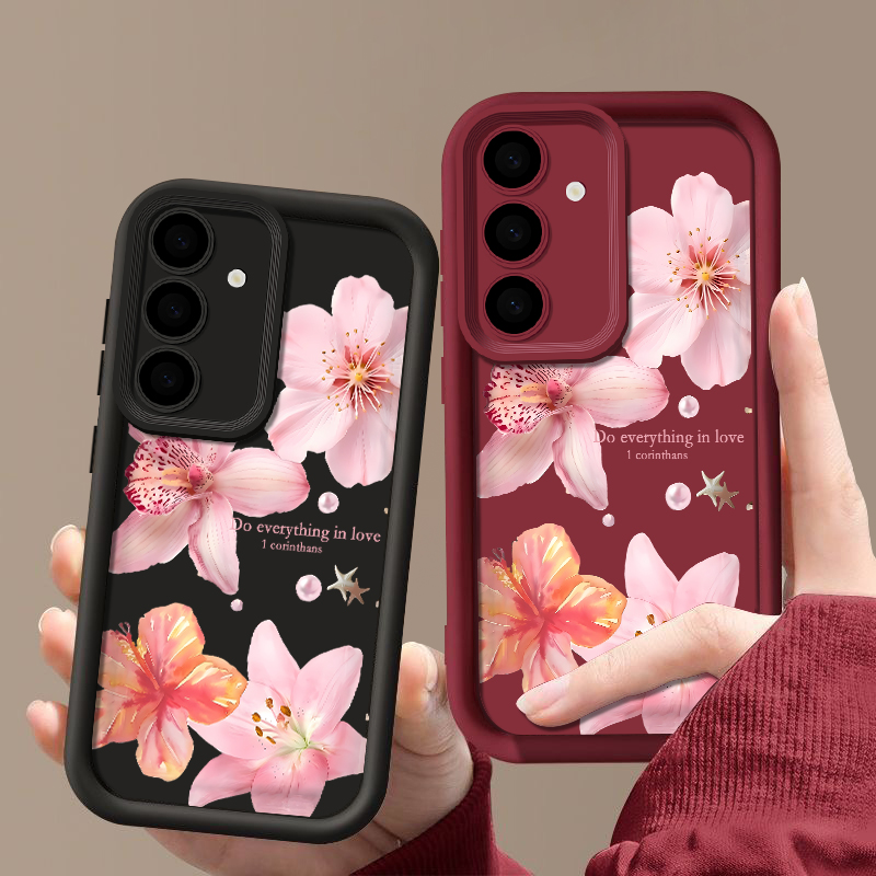 Pink Flowers Phone Case For Sa - Phone Cases Pink 评论和价格
