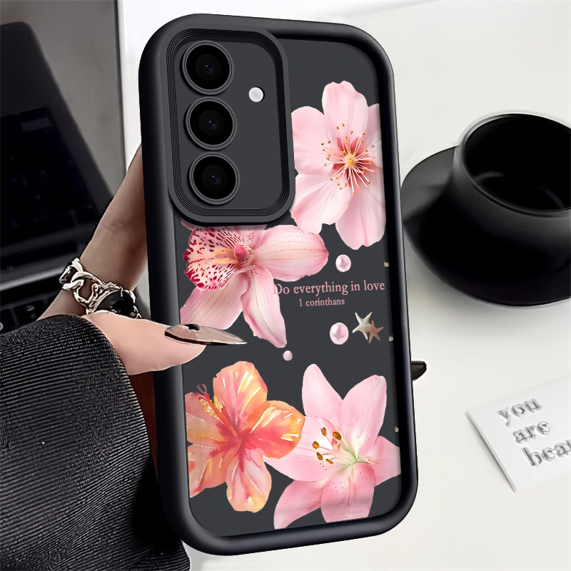 Pink Flowers Phone Case For Sa - Phone Cases Pink 评论和价格