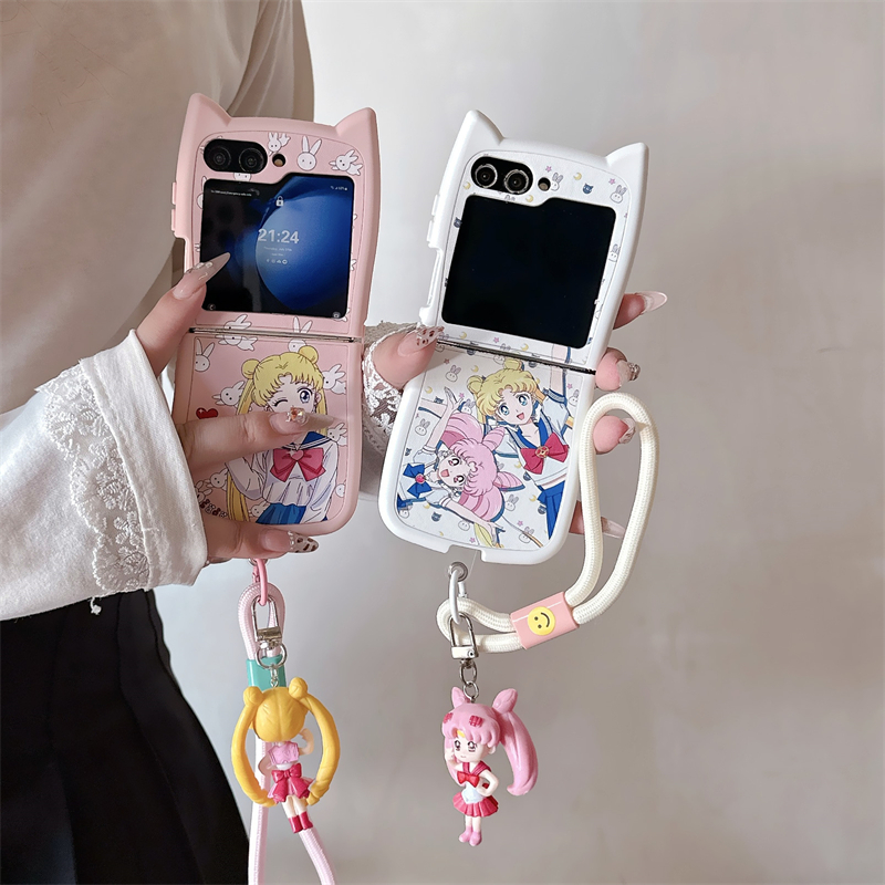 Cute Cartoon Japan Anime Sailo - Phone Cases Z Flip 7 评论和价格