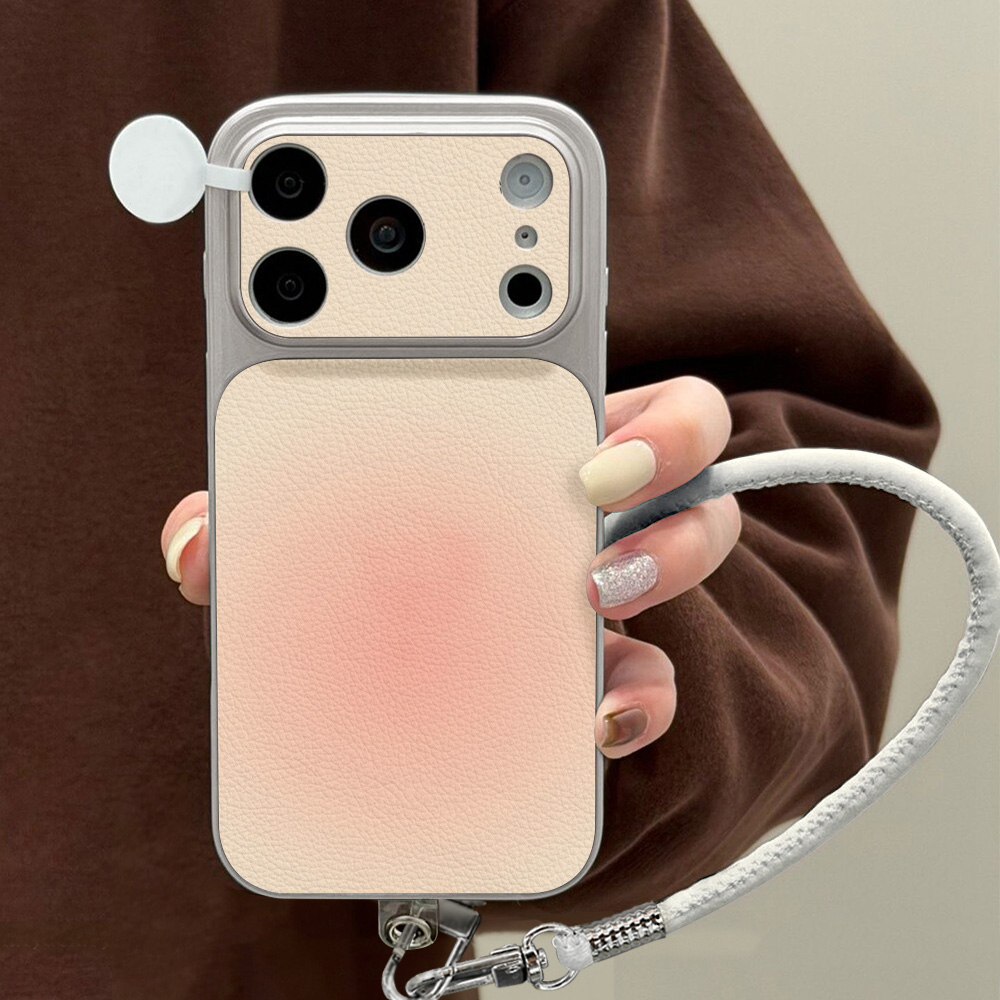 Lichee Pattern Phone Case For  - Phone Cases With Straps 评论和价格