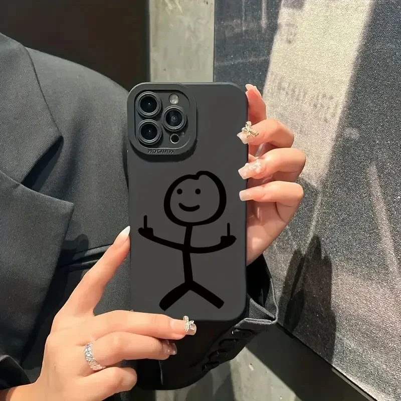Cute Cartoon Matchman Matte Si - Phone Cases Otterbox 评论和价格