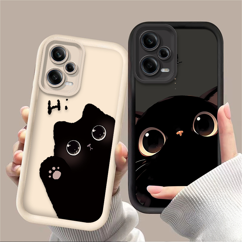 Lovely Big Eyed Cat Phone Case - Phone Cases Redmi 评论和价格