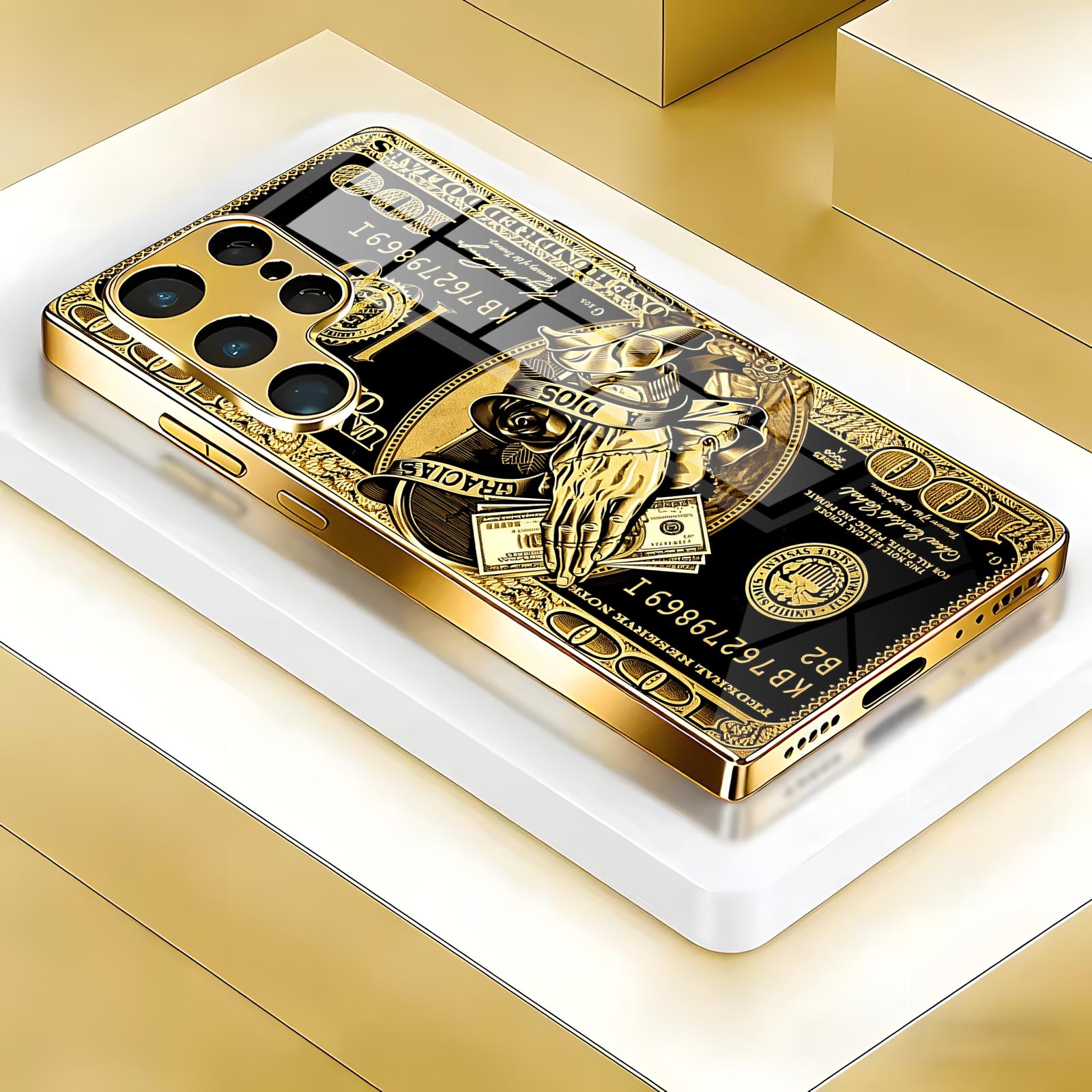 Luxurious Metallic Texture Dol - Phone Cases Luxury 评论和价格