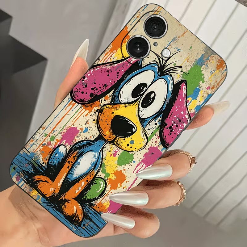 Graffiti Colored Puppy TPU Pho - Phone Cases Otterbox 评论和价格