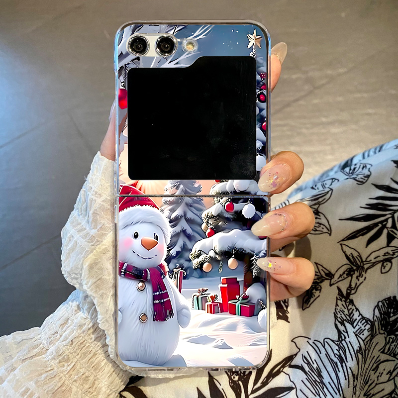 Christmas Snowman Elk Phone Ca - Phone Cases Z Flip 7 评论和价格