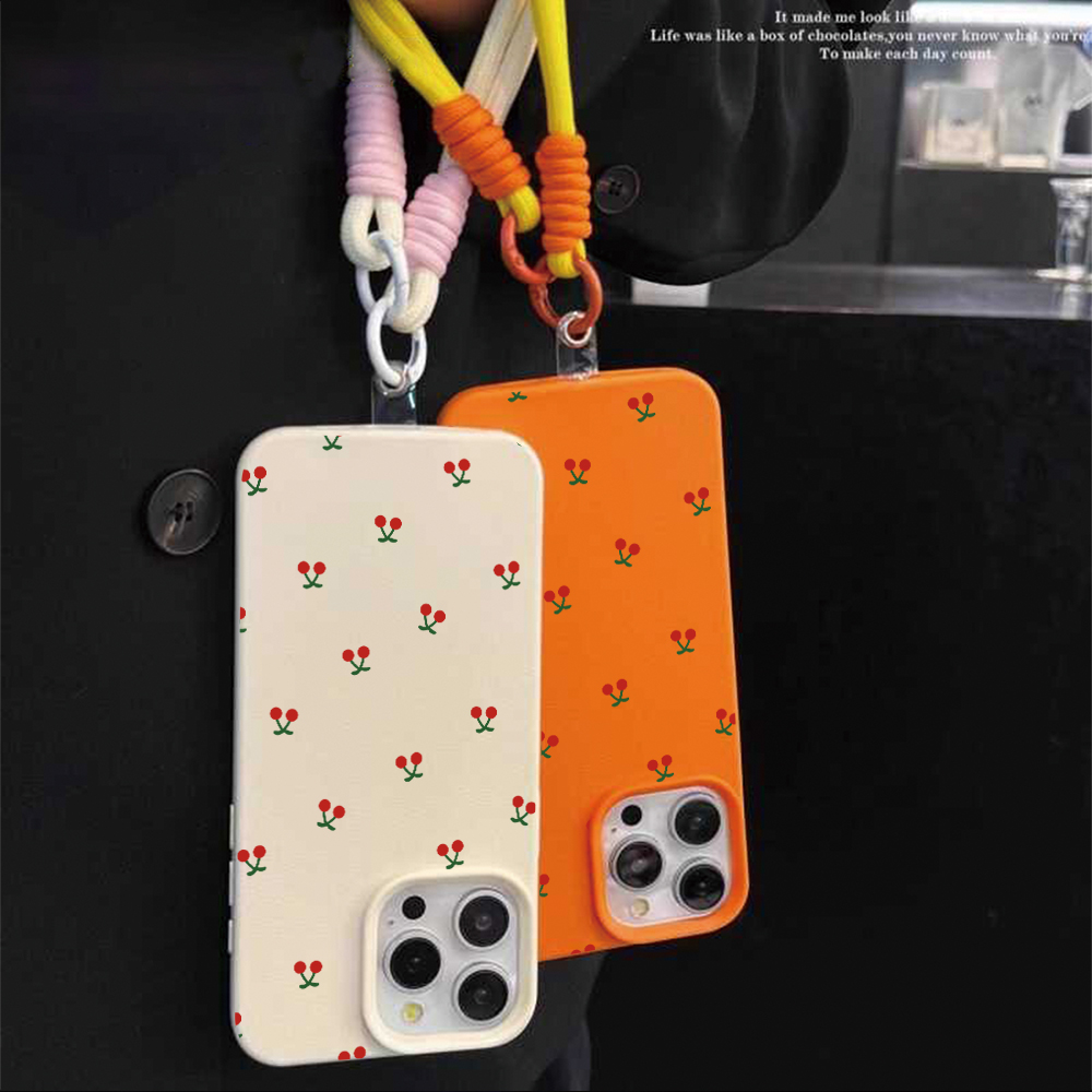 Little Cherry Strap Rope Phone - Phone Cases With Straps 评论和价格