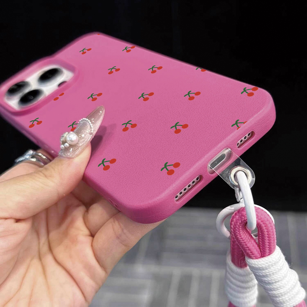 Little Cherry Strap Rope Phone - Phone Cases With Straps 评论和价格