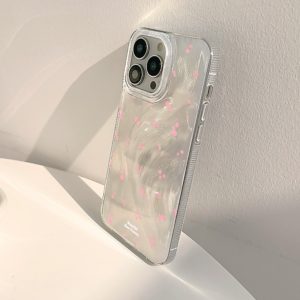 Simple Pink Flowers Phone Case - Phone Cases Pink 评论和价格