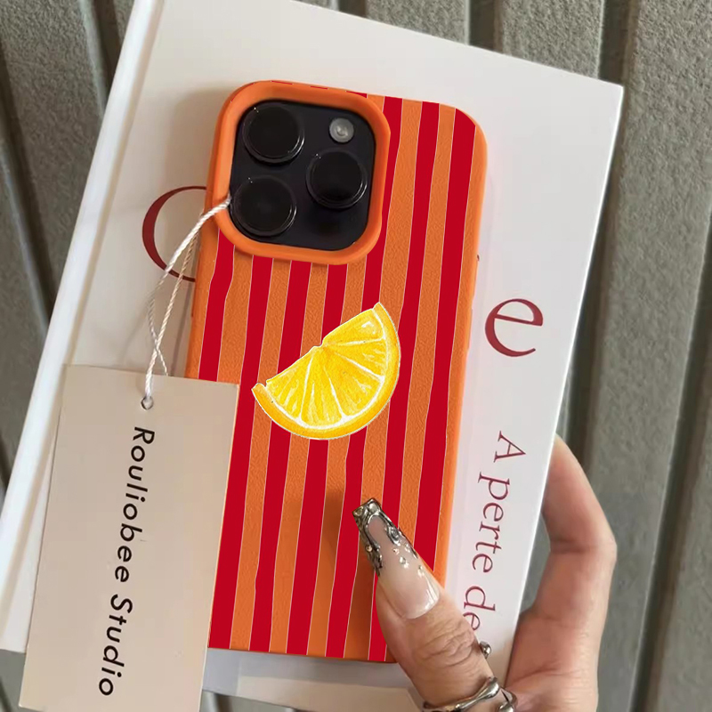Fashion Lemon Pattern TPU Sili - Phone Cases Otterbox 评论和价格