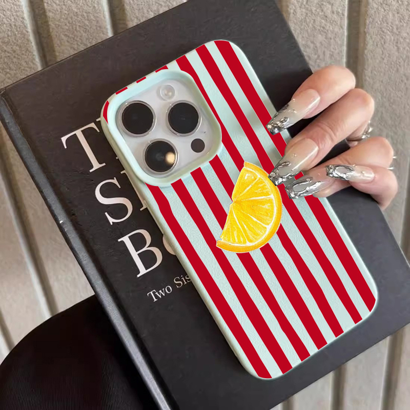 Fashion Lemon Pattern TPU Sili - Phone Cases Otterbox 评论和价格