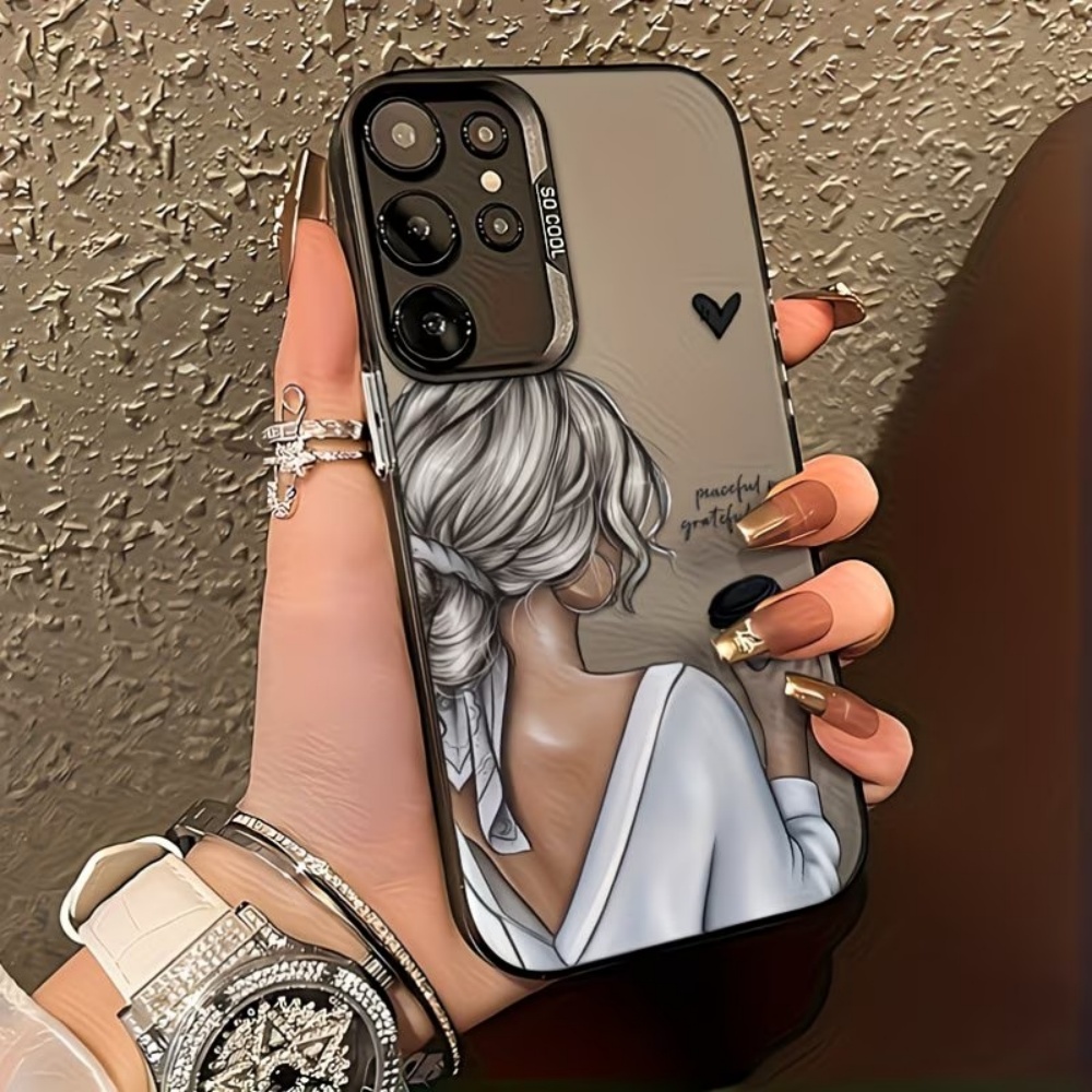 Peaceful Grateful Girl Print P - Phone Cases For Girls 评论和价格