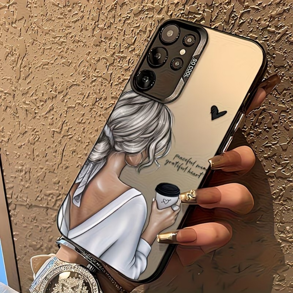 Peaceful Grateful Girl Print P - Phone Cases For Girls 评论和价格