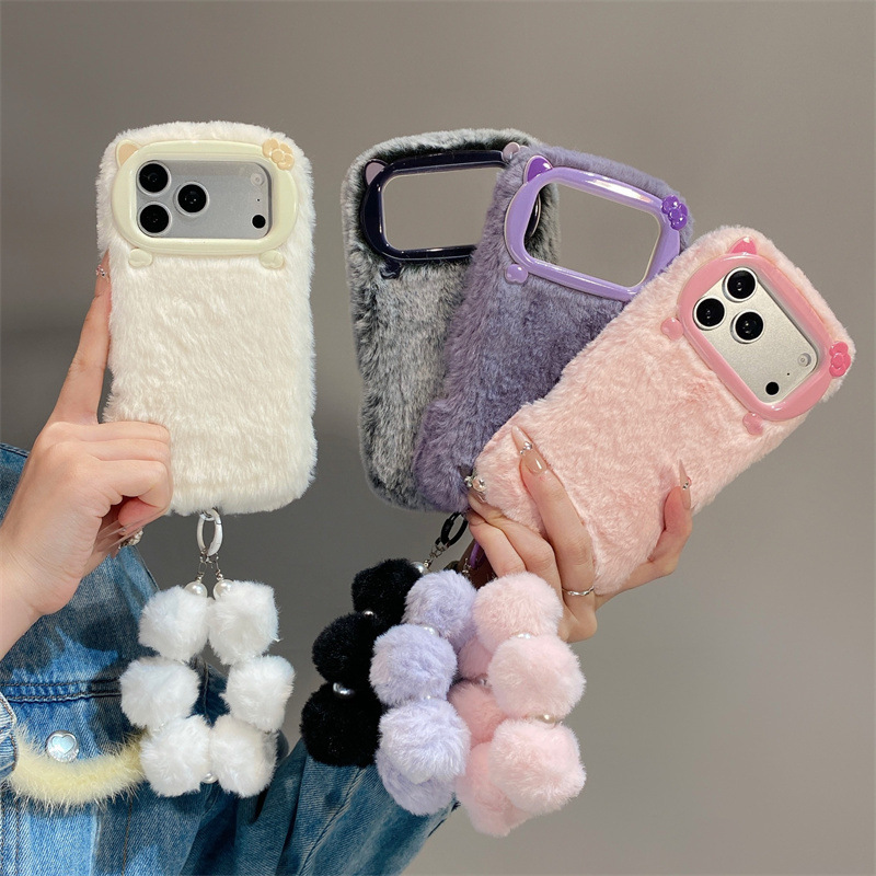 Luxury Solid Colors Furry Plus - Phone Cases Luxury 评论和价格