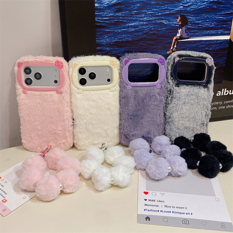 Luxury Solid Colors Furry Plus - Phone Cases Luxury 评论和价格