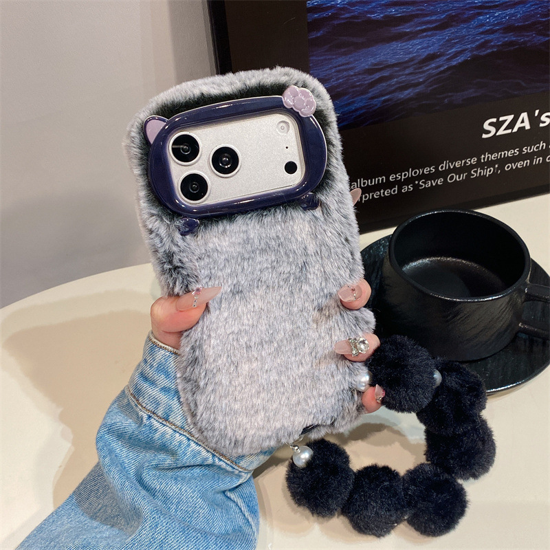 Luxury Solid Colors Furry Plus - Phone Cases Luxury 评论和价格