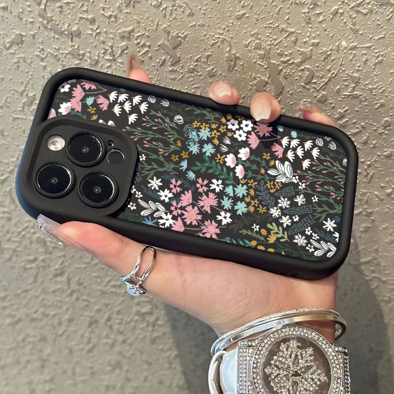 Pink High-bamboo Floral Patter - Phone Cases Pink 评论和价格