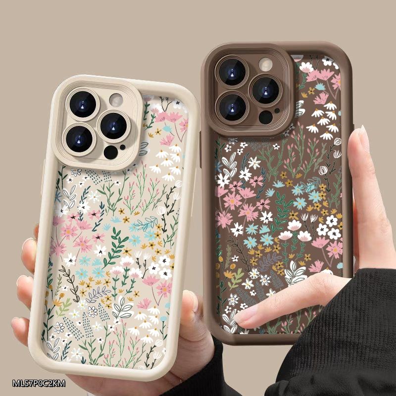 Pink High-bamboo Floral Patter - Phone Cases Pink 评论和价格