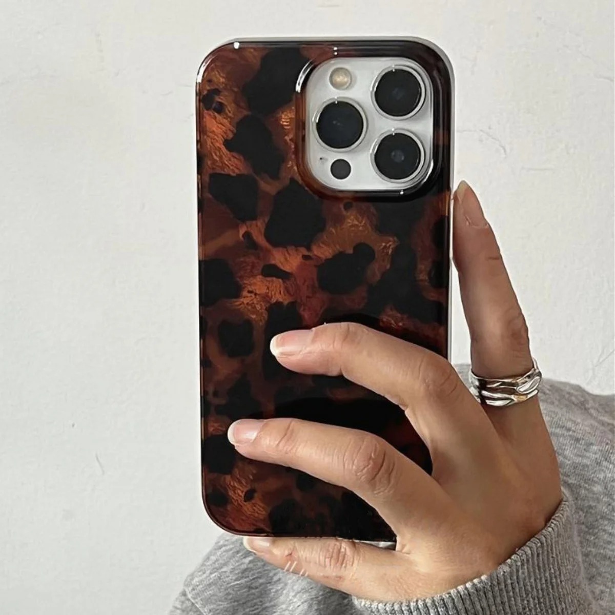 Retro Amber Texture Laser Phon - Phone Cases Otterbox 评论和价格