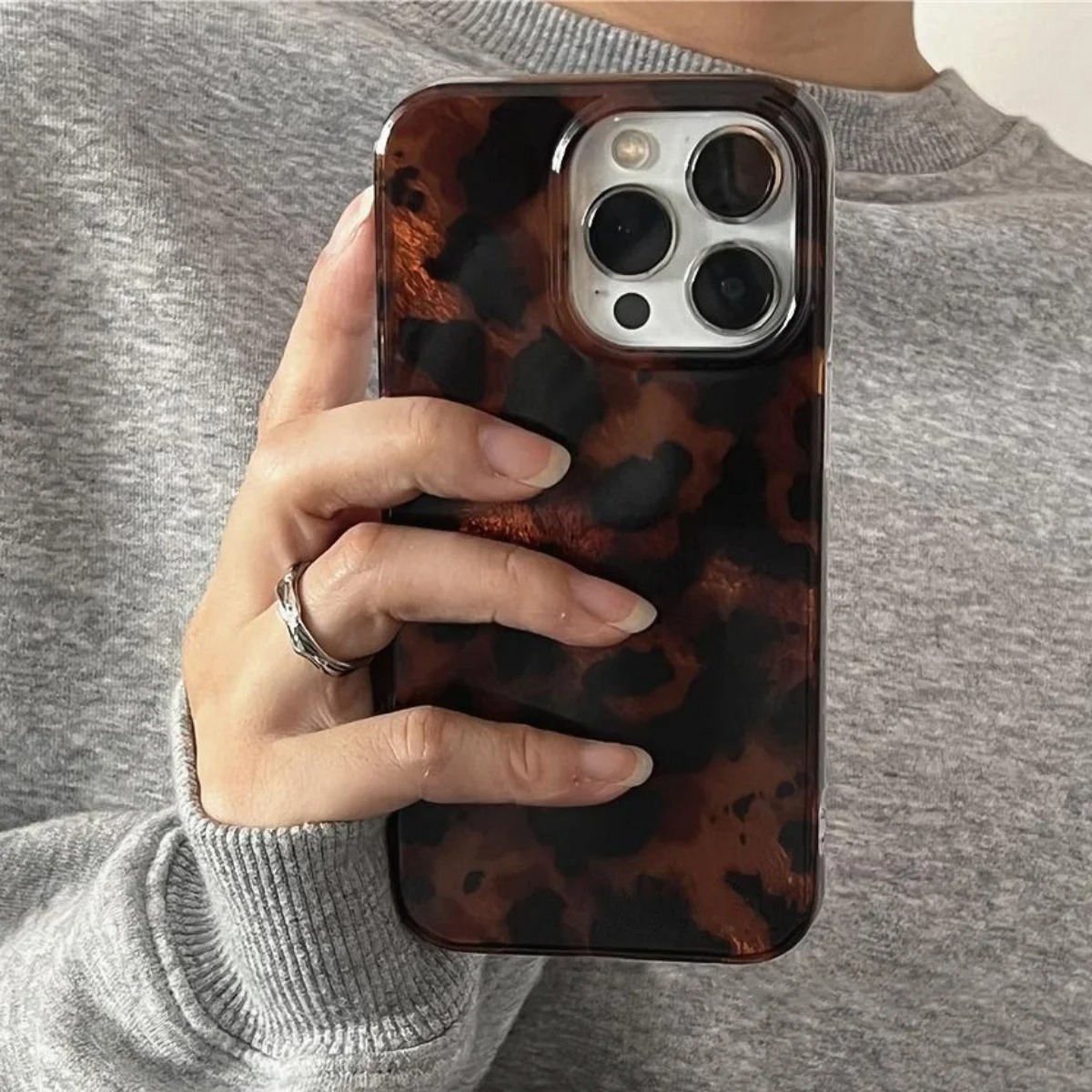 Retro Amber Texture Laser Phon - Phone Cases Otterbox 评论和价格