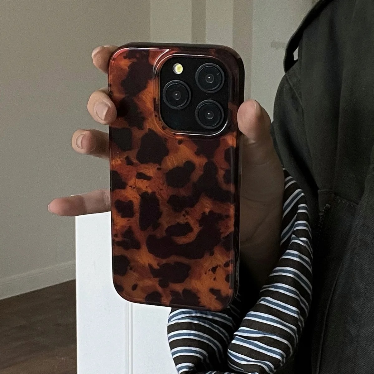 Retro Amber Texture Laser Phon - Phone Cases Otterbox 评论和价格