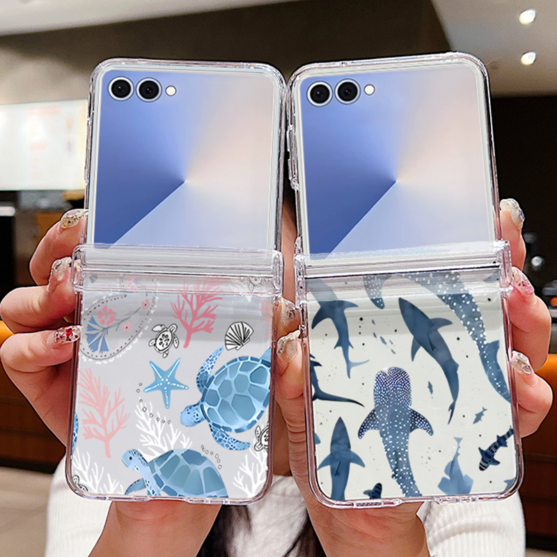 Sharks Shells Phone Case For S - Phone Cases Z Flip 7 评论和价格