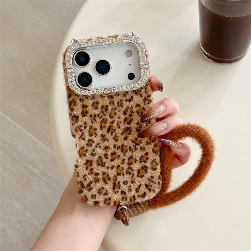 Luxury diamond-encrusted leopa - Phone Cases Luxury 评论和价格