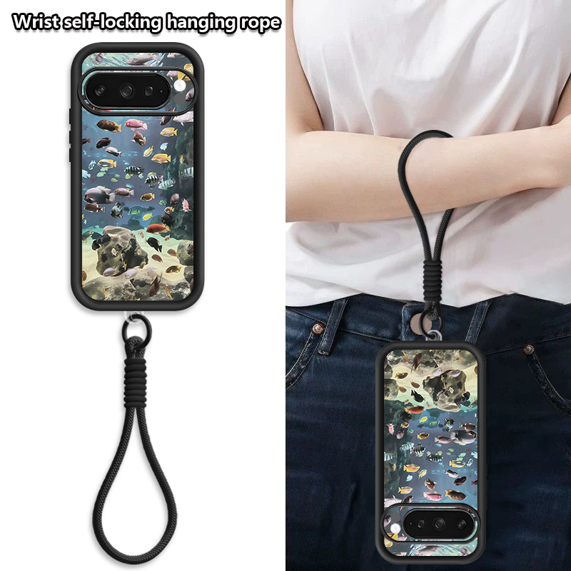 Sea Turtle Print Wrist Strap L - Phone Cases With Straps 评论和价格