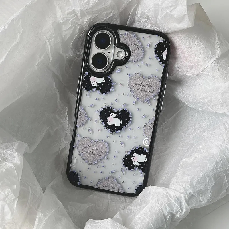Ins Korean Retro Girl Love Rab - Phone Cases For Girls 评论和价格