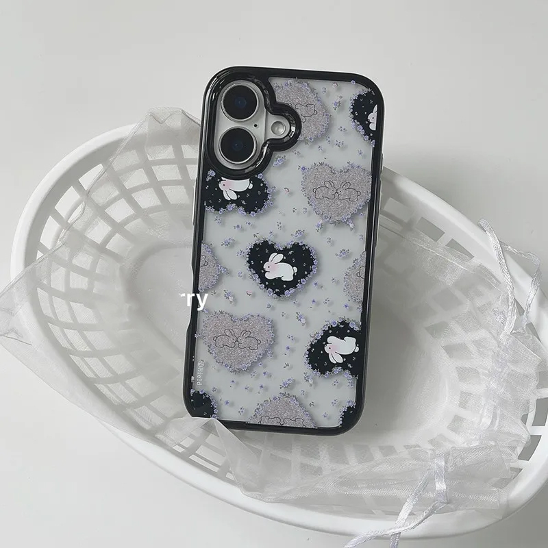 Ins Korean Retro Girl Love Rab - Phone Cases For Girls 评论和价格