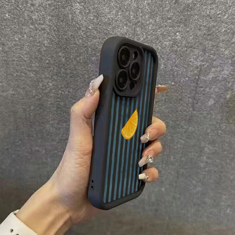 Striped Lemon Slice Pattern Ph - Phone Cases Otterbox 评论和价格