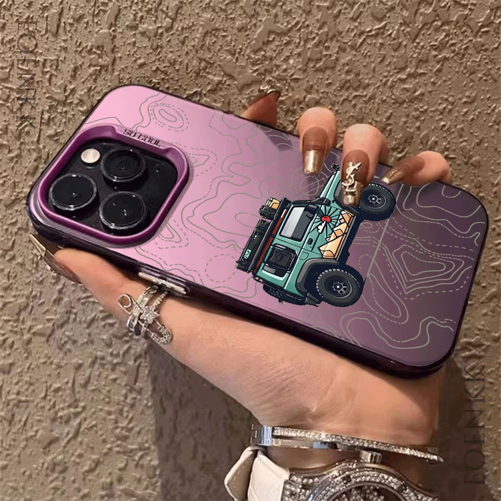 Simple Car Pattern Phone Case  - Phone Cases Otterbox 评论和价格