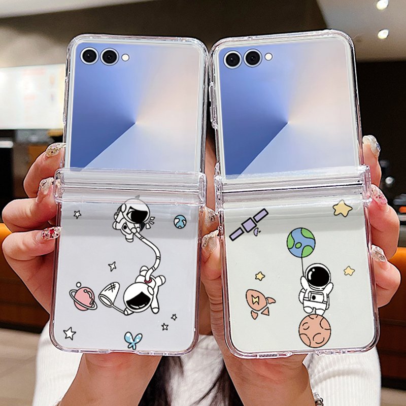 Astronauts Pattern Folding Pho - Phone Cases Z Flip 7 评论和价格