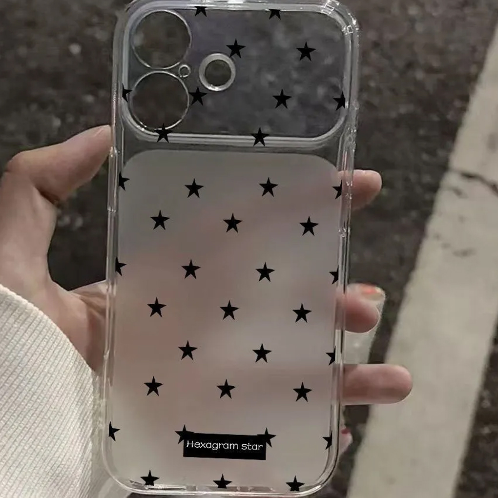 Full Screen Black Stars Niche  - Phone Cases For Girls 评论和价格