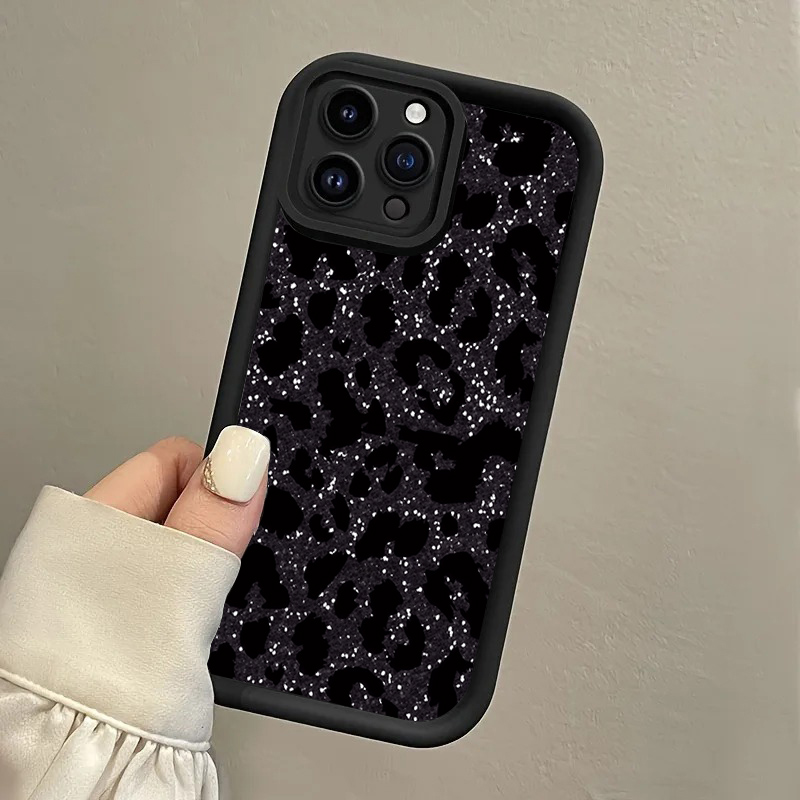 Black Spotted Leopard Hang Str - Phone Cases With Straps 评论和价格