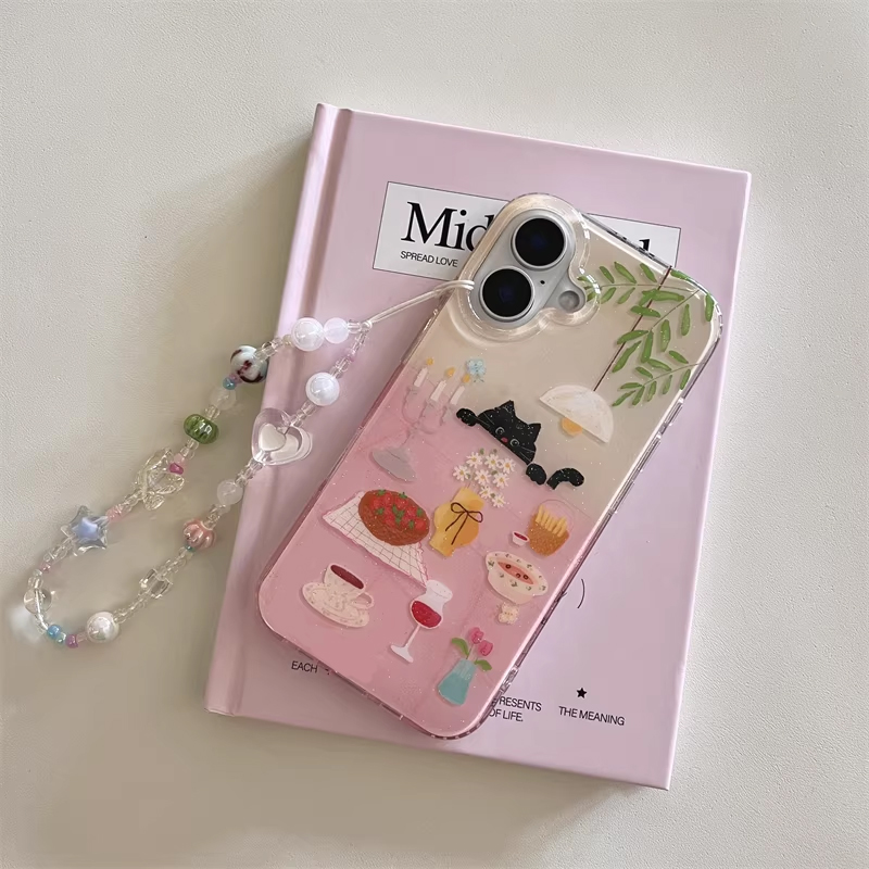 Ins Girl Cute Dining Table Lit - Phone Cases For Girls 评论和价格