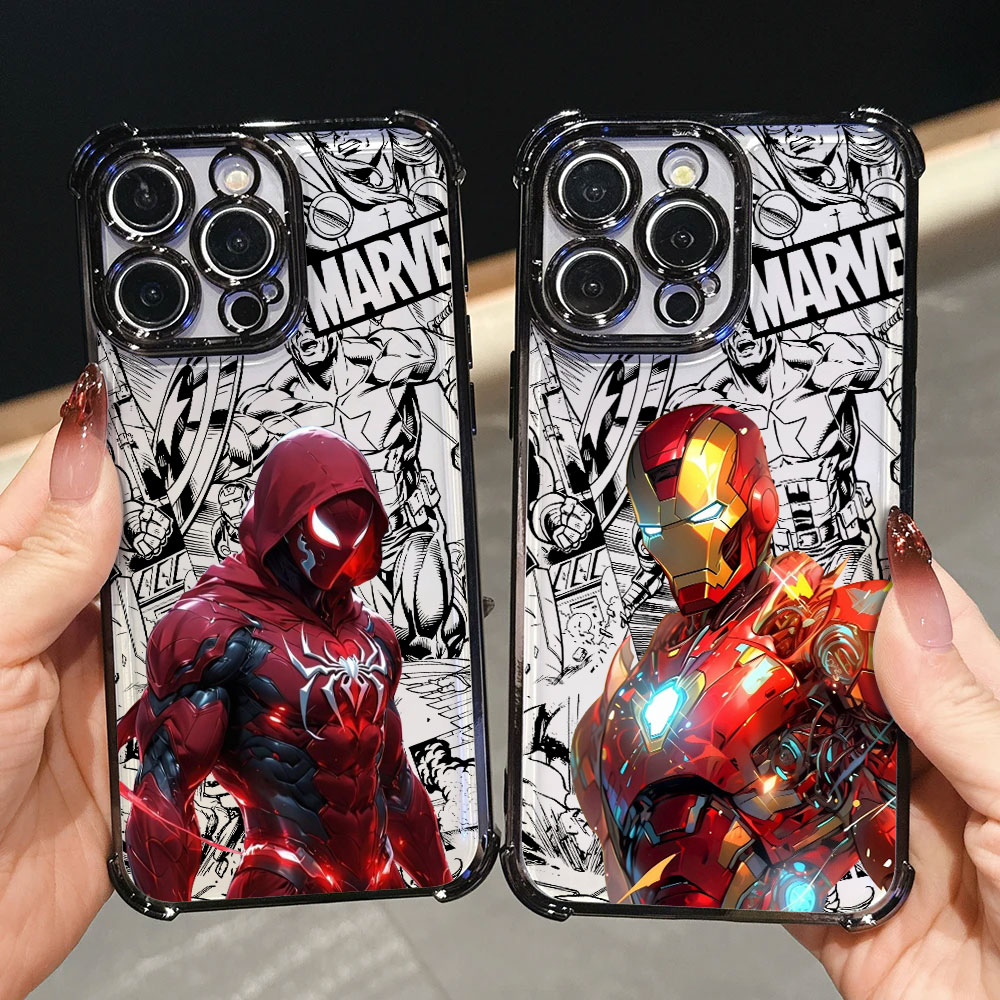 Iron Spider Man Captain Americ - Phone Cases Luxury 评论和价格