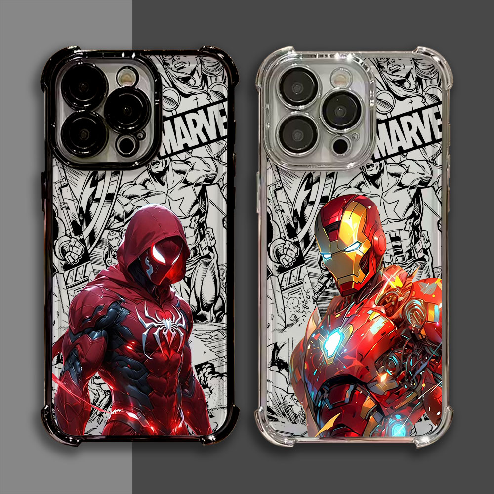 Iron Spider Man Captain Americ - Phone Cases Luxury 评论和价格
